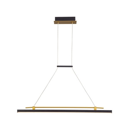 Nowoczesna lampa wisząca ITALUX PND-54638F-16W-3K-BK-GD