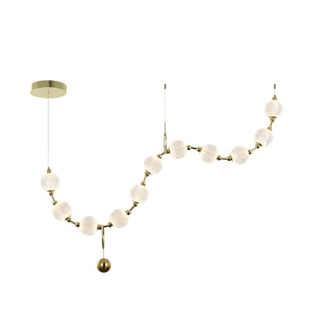 Nowoczesna lampa wisząca ITALUX PND-93829-44W-3K-GD