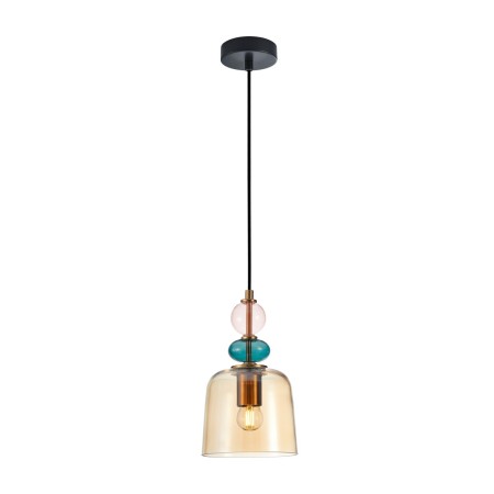 Nowoczesna lampa wisząca ITALUX PND-27092A-MC-BRO