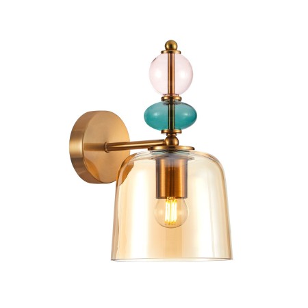 Nowoczesna lampa ścienna ITALUX WL-27092A-MC-BRO