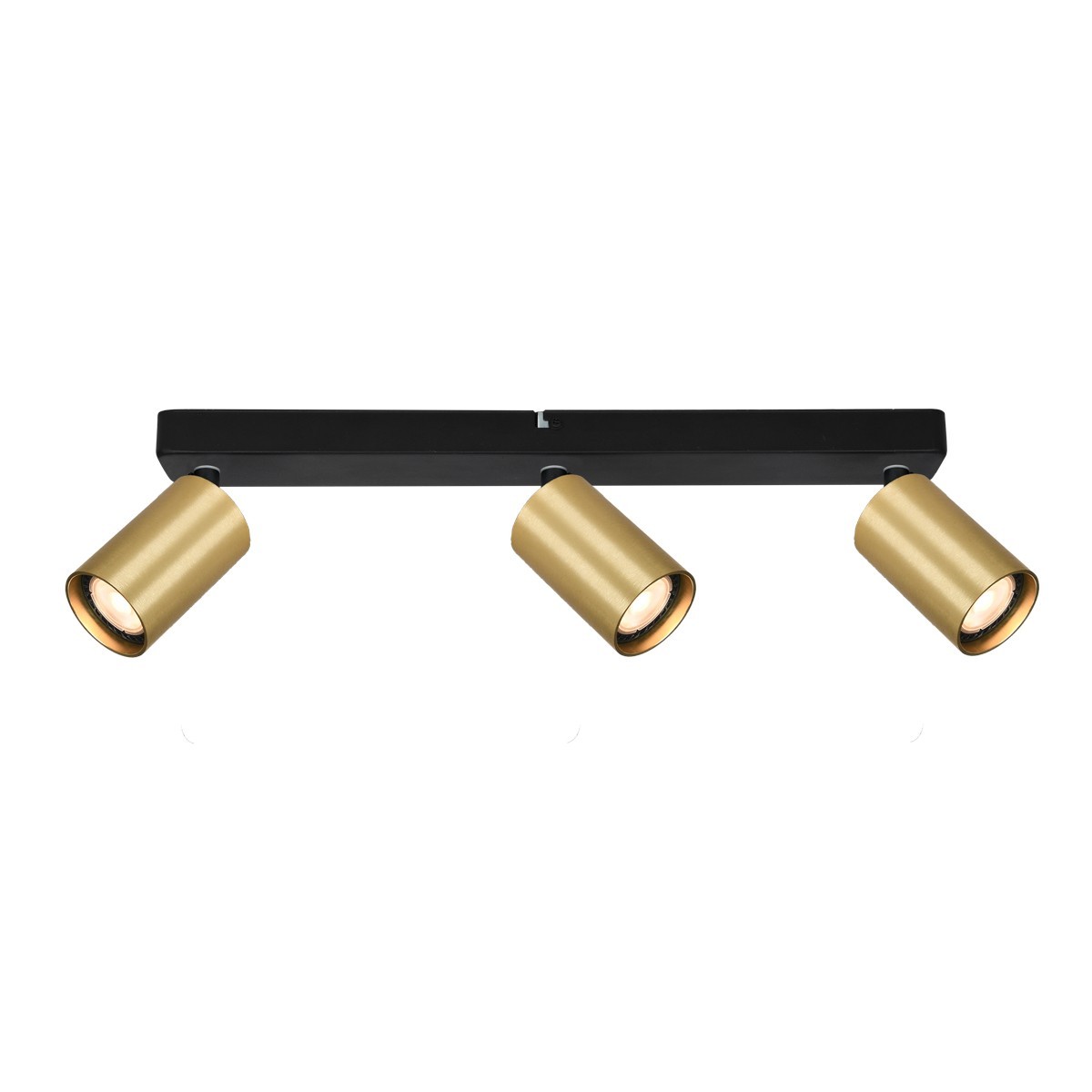 Lampy nowoczesne Reflektory i reflektorki ITALUX SPL-23436-3-BK-GD