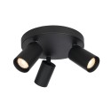 Lampy nowoczesne Reflektory i reflektorki ITALUX SPL-23436-3R-BK