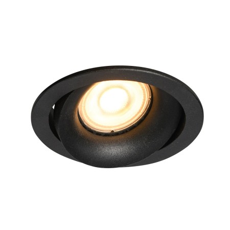Nowoczesna lampa wpuszczana w sufit ITALUX DL-26260-GU10-BK