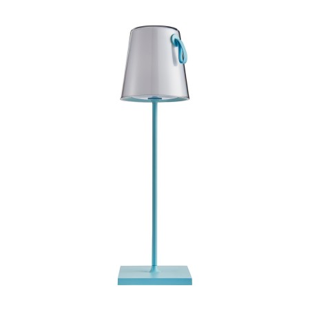 Nowoczesna przenośna lampa stołowa ITALUX TB-2749-BL