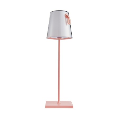Nowoczesna przenośna lampa stołowa ITALUX TB-2749-PK