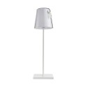 Nowoczesna przenośna lampa stołowa ITALUX TB-2749-WH