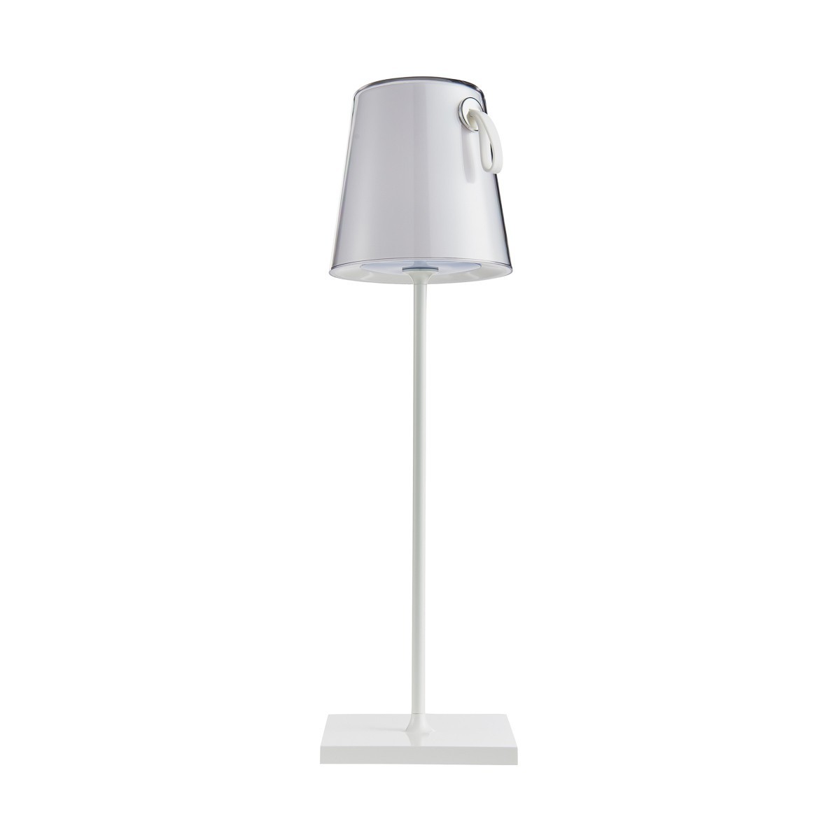 Nowoczesna przenośna lampa stołowa ITALUX TB-2749-WH