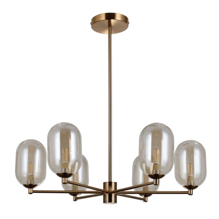 Klasyczna lampa wisząca ITALUX PND-4215-6-HBR