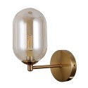 Klasyczna lampa Kinkiety ITALUX WL-4215-1-HBR