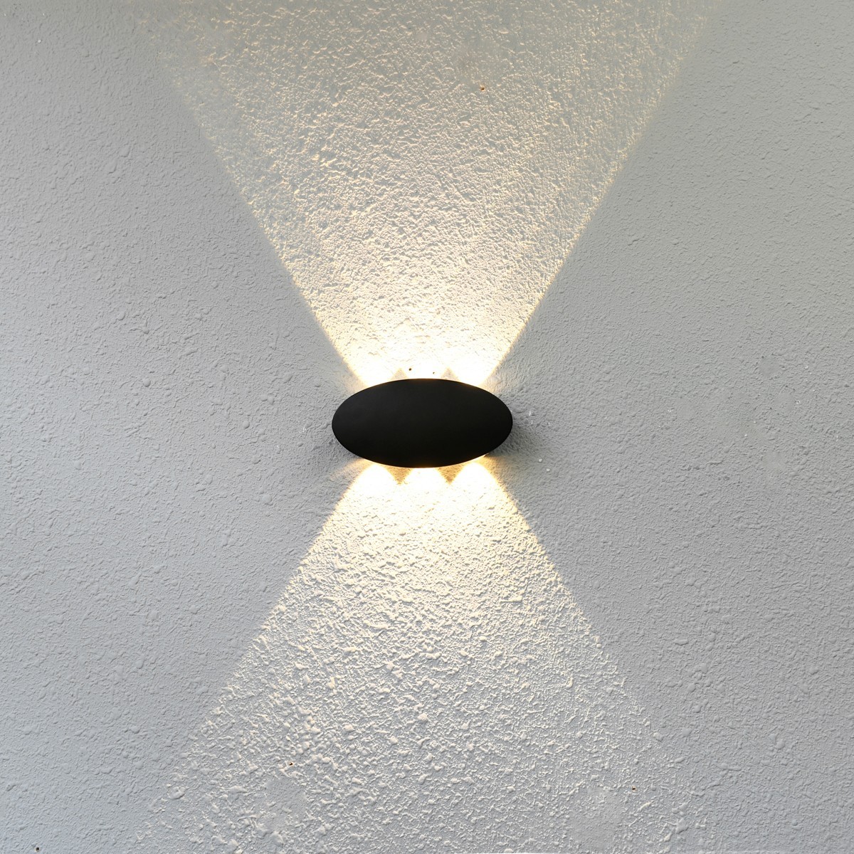 Lampa nowoczesna Kinkiety zewnętrzne ITALUX OWL-55034-BK