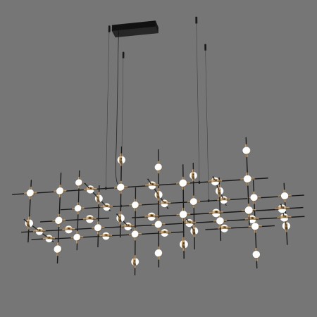 Nowoczesna lampa wisząca ITALUX MD18001067-55A BG