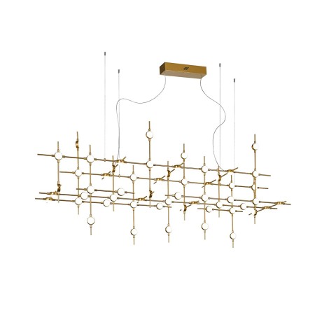 Nowoczesna lampa wisząca ITALUX MD18001067-55A GD
