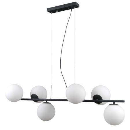 Nowoczesna lampa wisząca ITALUX PND-5510-6-BK