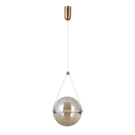 Nowoczesna lampa wisząca ITALUX PND-34361-L-HBR-AMB