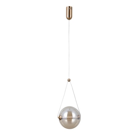 Nowoczesna lampa wisząca ITALUX PND-34361-M-HBR-AMB