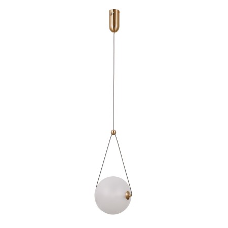 Nowoczesna lampa wisząca ITALUX PND-34361-M-HBR-OPAL