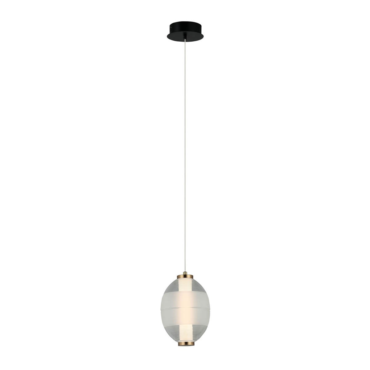 Nowoczesna lampa wisząca ITALUX PND-45372-1-WH-CL