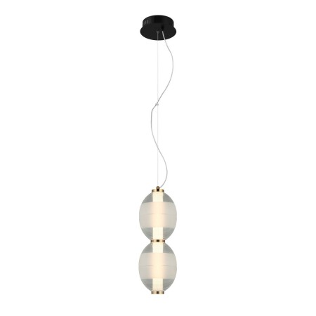 Nowoczesna lampa wisząca ITALUX PND-45372-2-WH-CL