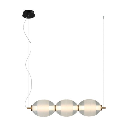 Nowoczesna lampa wisząca ITALUX PND-45372-3-WH-CL