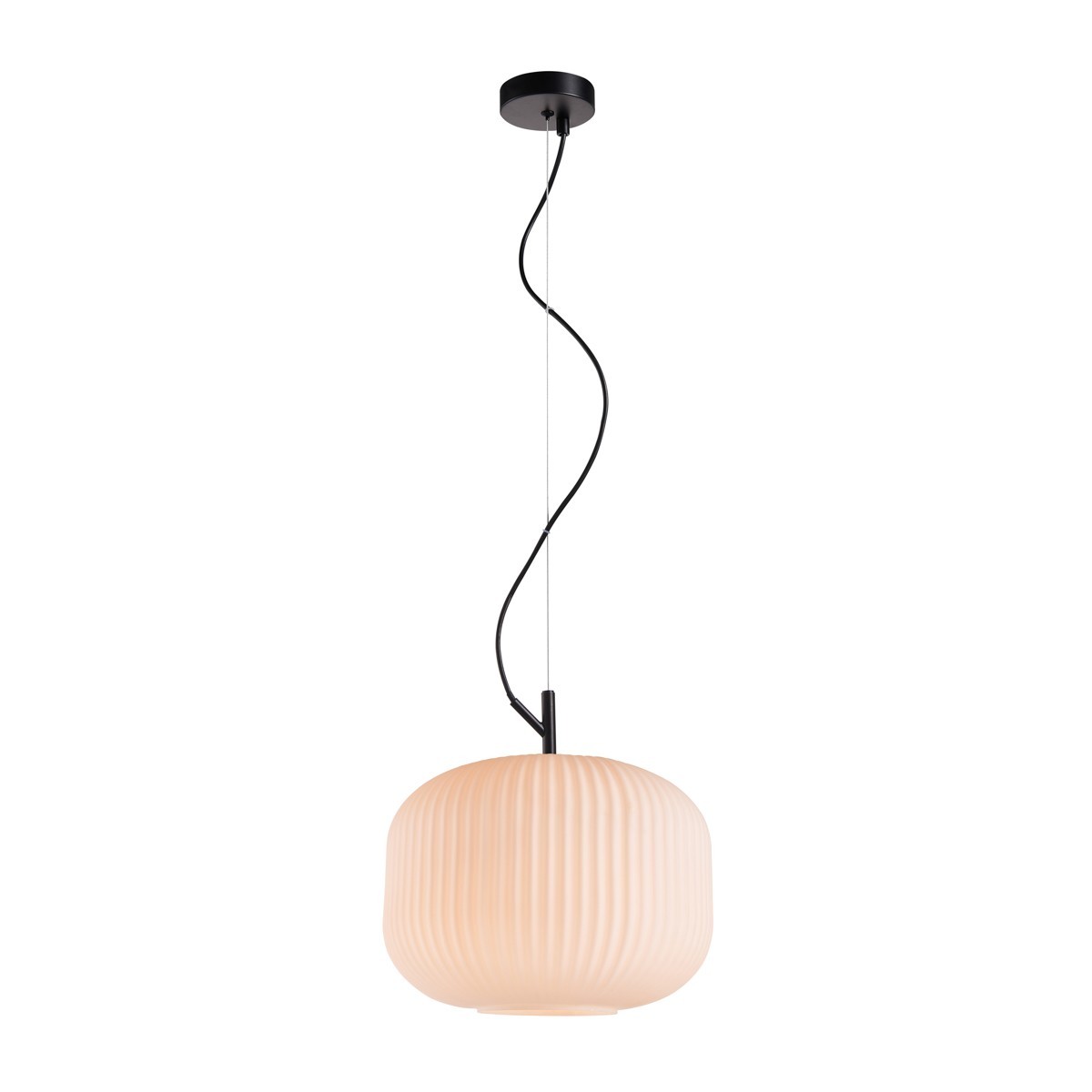 Nowoczesna lampa wisząca ITALUX PND-64536B-L-BL-OPA