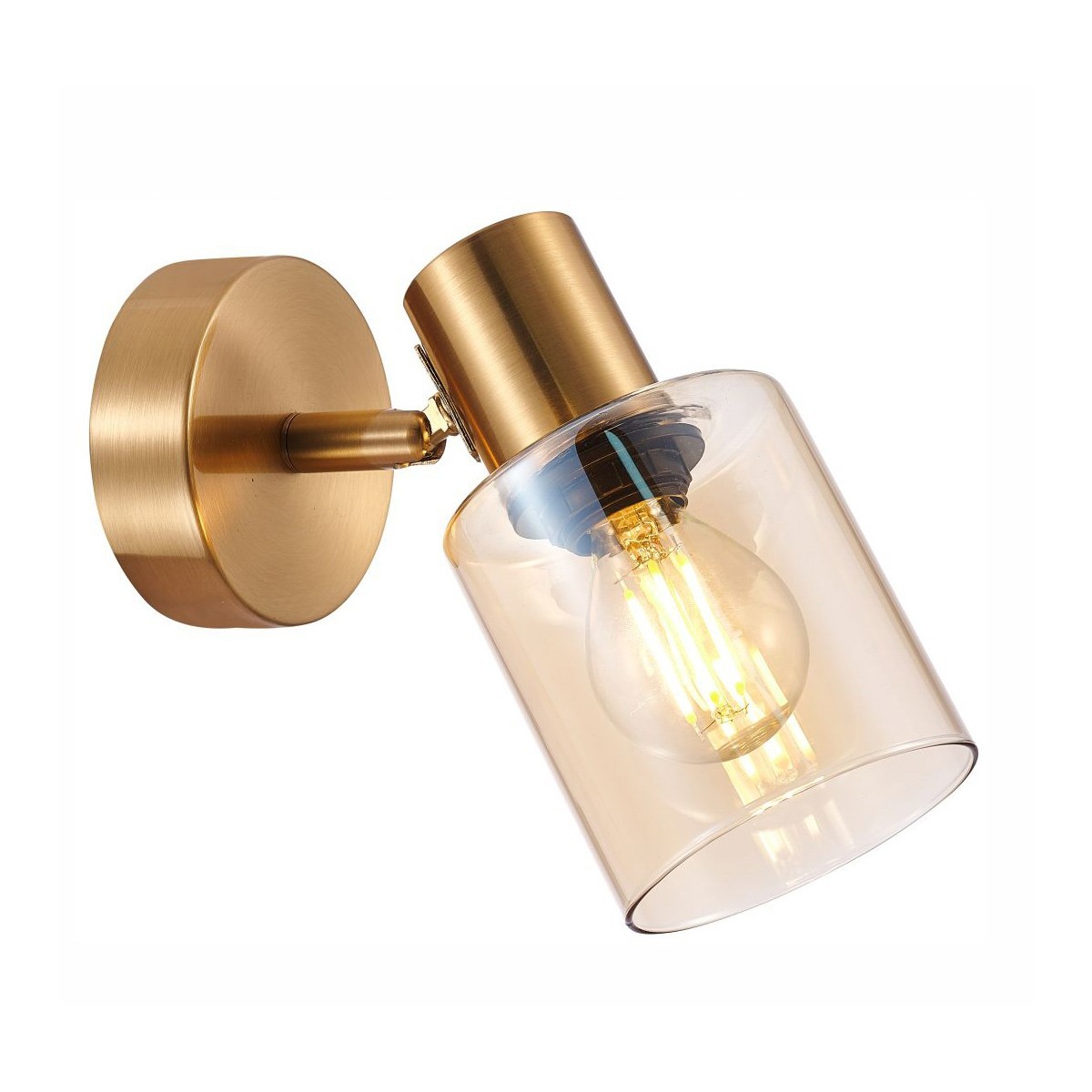 Lampy nowoczesne Reflektory i reflektorki ITALUX SPL-65342-1-BRO-AMB