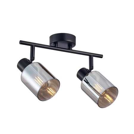 Lampy nowoczesne Reflektory i reflektorki ITALUX SPL-65342-2-BK-SG