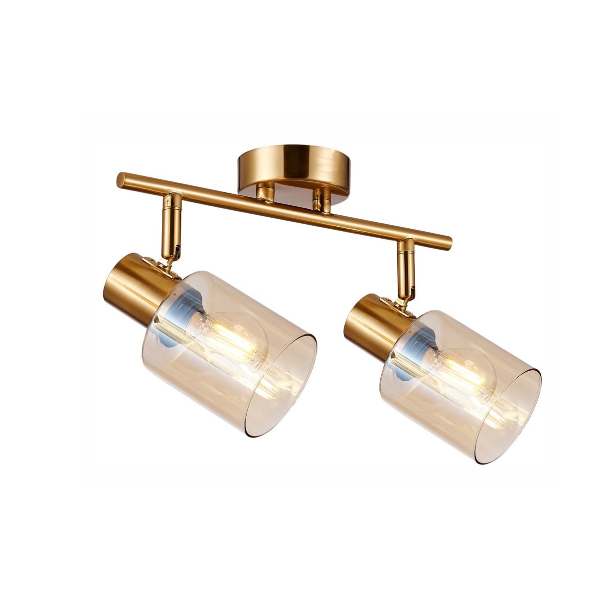 Lampy nowoczesne Reflektory i reflektorki ITALUX SPL-65342-2-BRO-AMB