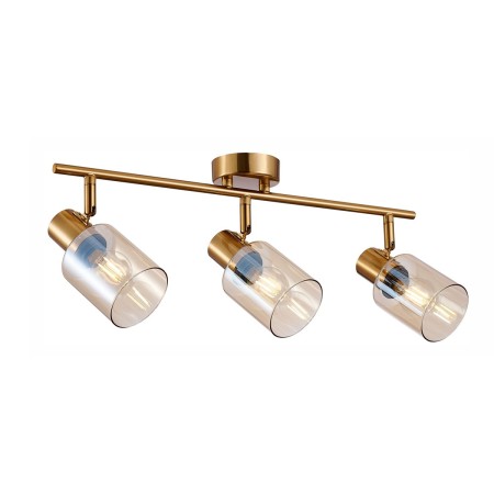 Lampy nowoczesne Reflektory i reflektorki ITALUX SPL-65342-3-BRO-AMB