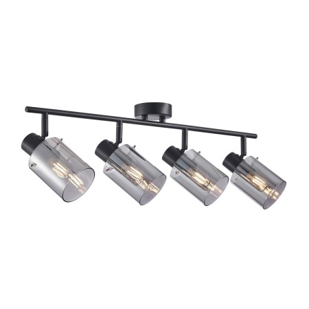 Lampy nowoczesne Reflektory i reflektorki ITALUX SPL-5581-4-BK-SG