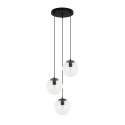 Nowoczesna lampa wisząca ITALUX PND-58867-3S-BK