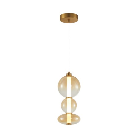 Nowoczesna lampa wisząca ITALUX PND-24352V-24W-AB-AMB