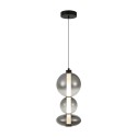 Nowoczesna lampa wisząca ITALUX PND-24352V-24W-BK-SG
