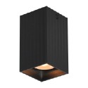 Nowoczesna lampa natynkowa ITALUX CLN-37492-S-BK