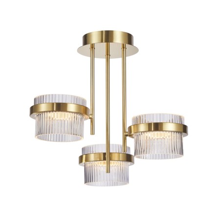 Klasyczna lampa sufitowa ITALUX PND-77362-3-24W-GD