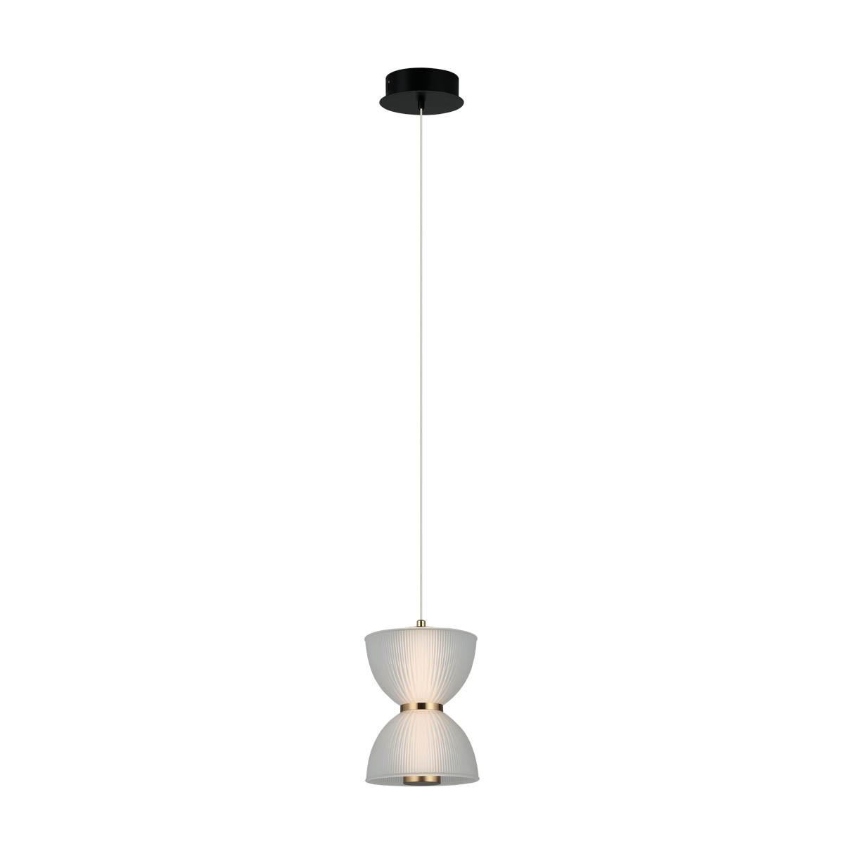 Nowoczesna lampa wisząca ITALUX PND-83949-1-BK