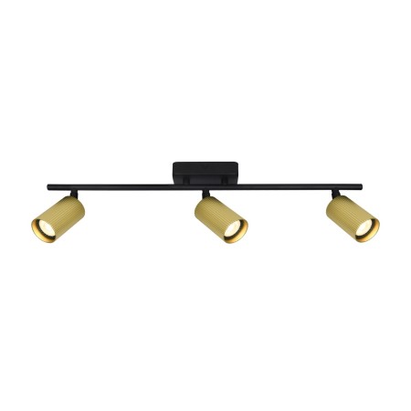 Lampy nowoczesne Reflektory i reflektorki ITALUX SPL-46829-3-BK-GD