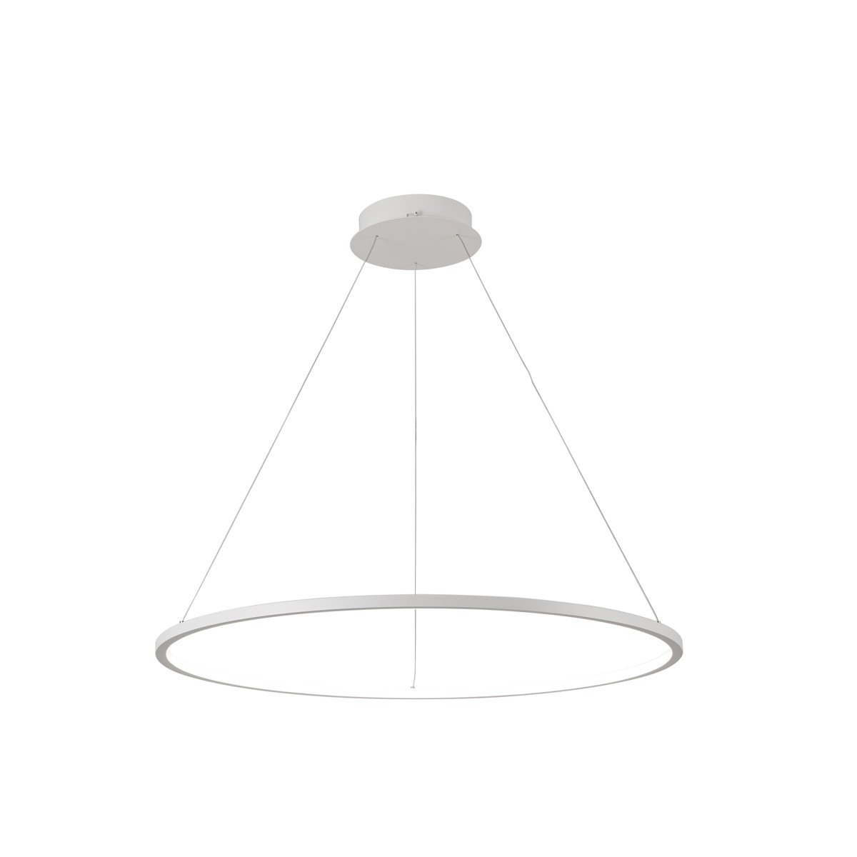 Nowoczesna lampa wisząca ITALUX PND-56135B-080RPC-WH-3KS4K-TRDIMM