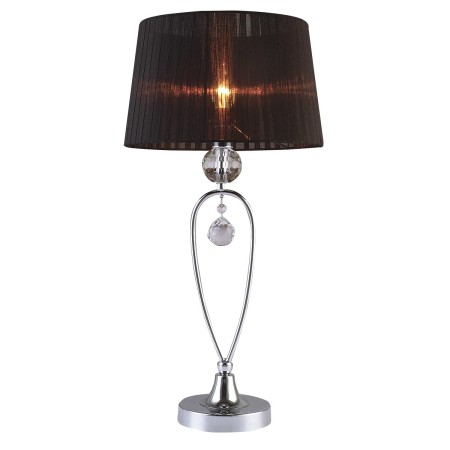 Z kryształami Lampa biurkowa i biurowa ITALUX MTM1637-1BL