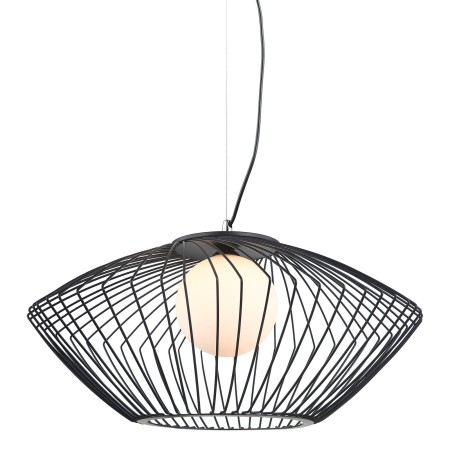 Nowoczesna lampa wisząca ITALUX MDM-3844-1 BK
