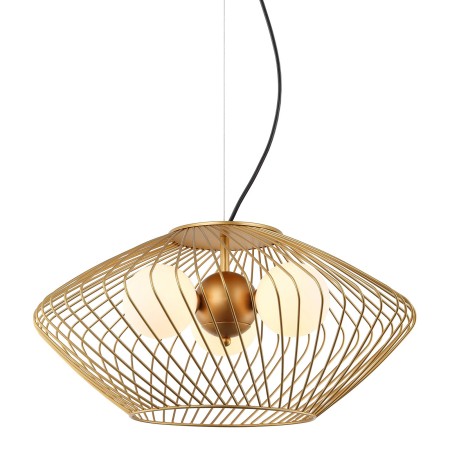 Nowoczesna lampa wisząca ITALUX MDM-3845-3 GD