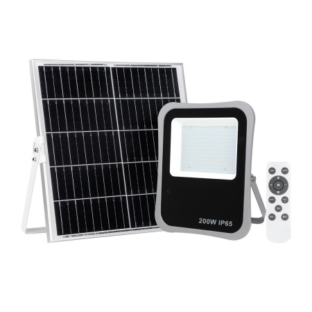Nowoczesna lampa solarna ITALUX SLR-73142-200W