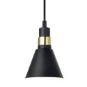 Lampa wisząca w stylu industrialnym i retro ITALUX MD-H16079BL-1