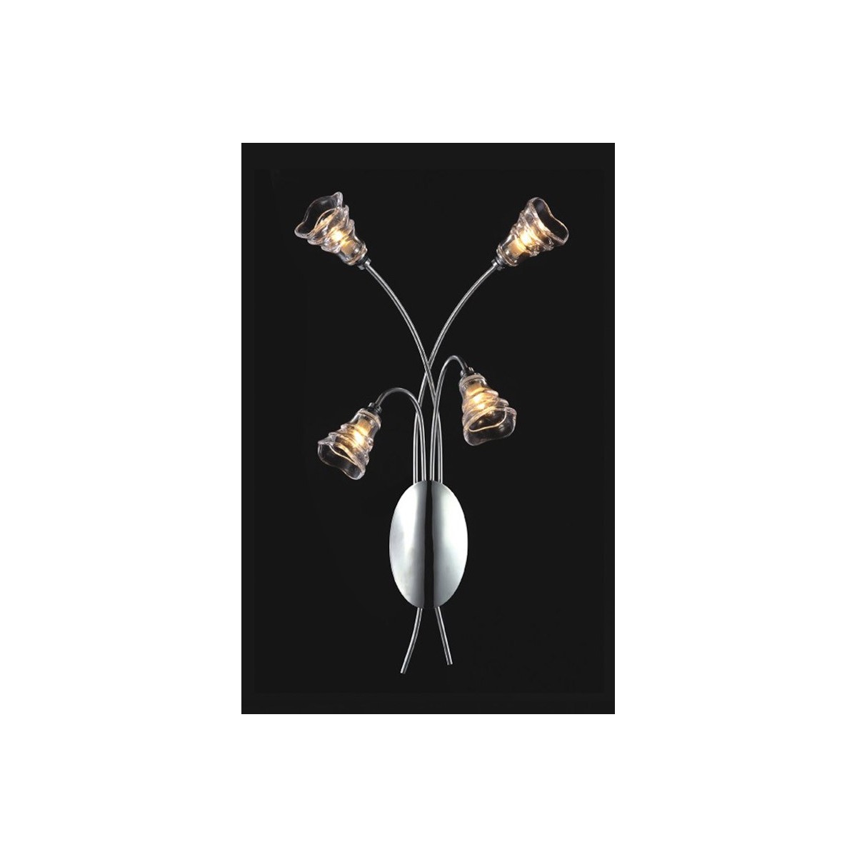 Klasyczna lampa Kinkiety ITALUX MB9342-4A