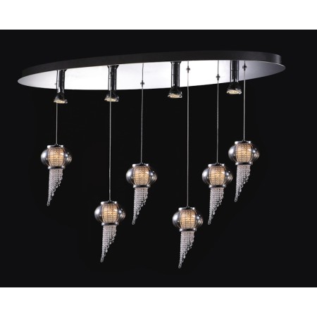 Klasyczna lampa wisząca ITALUX MD115824-6PLUS4L O