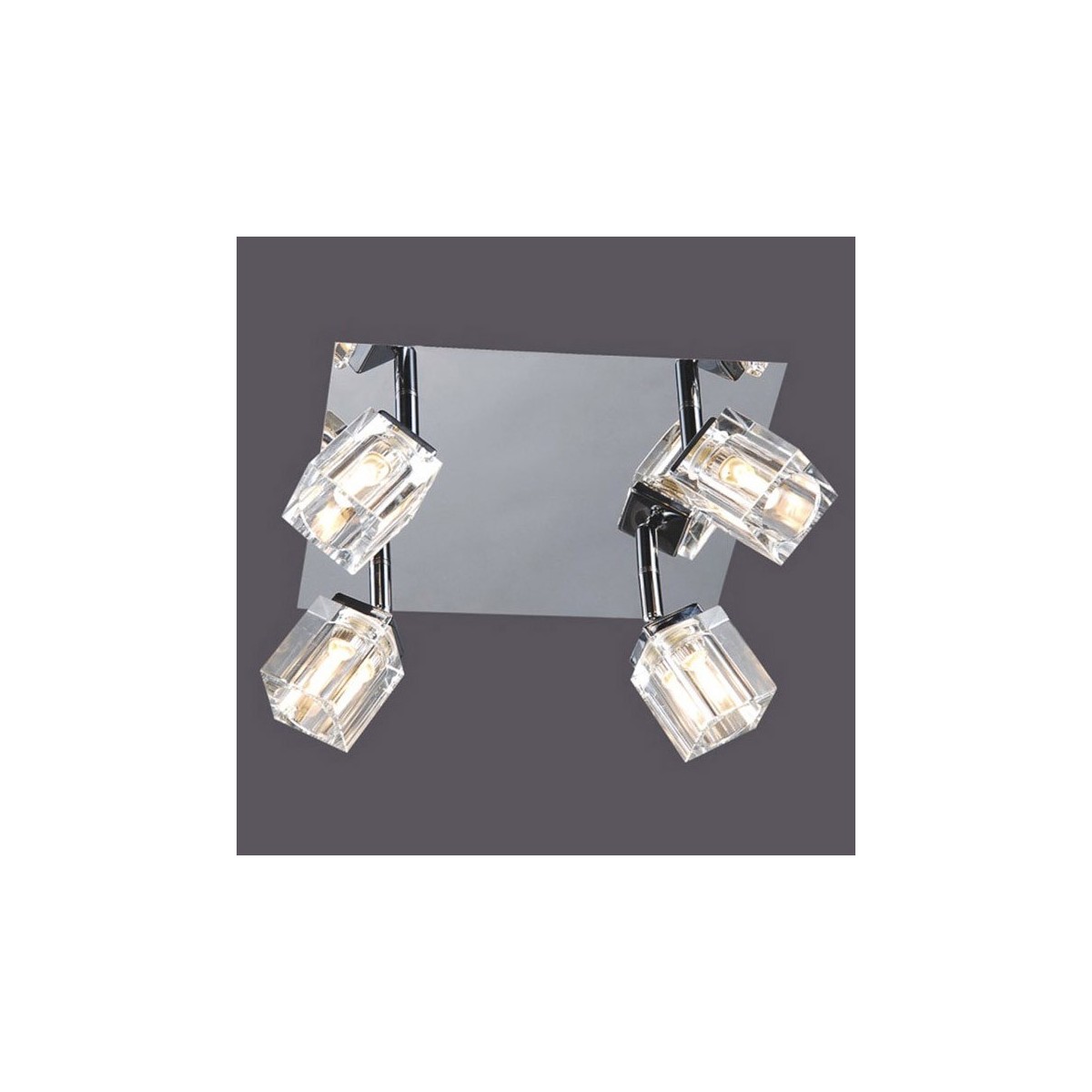 Lampy nowoczesne Reflektory i reflektorki ITALUX CRT-4SQ