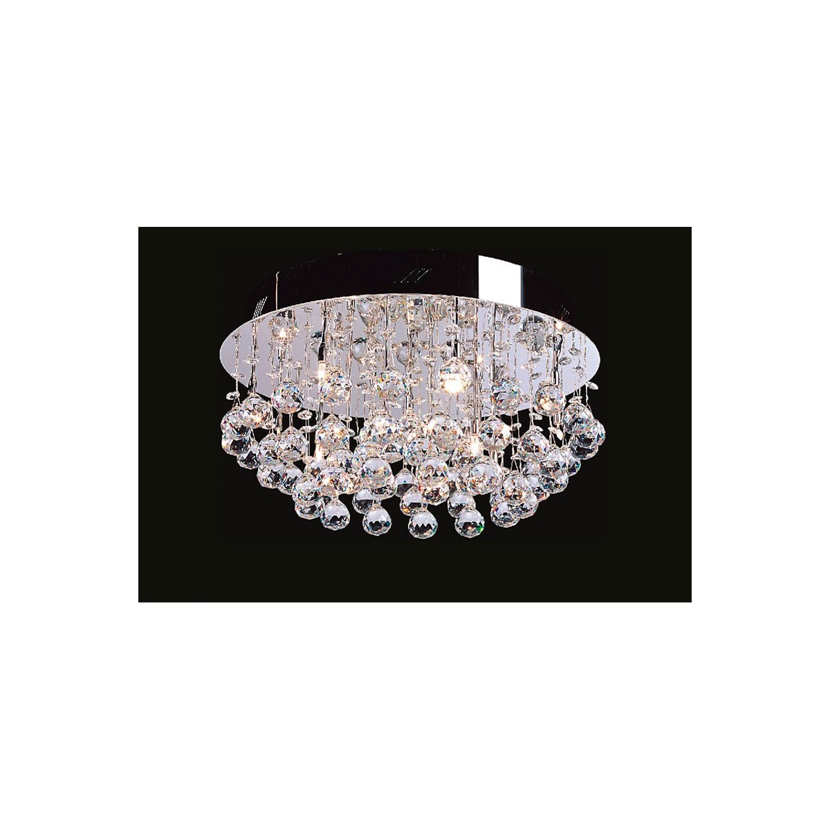 Lampa wisząca z kryształami ITALUX MD51104-15A