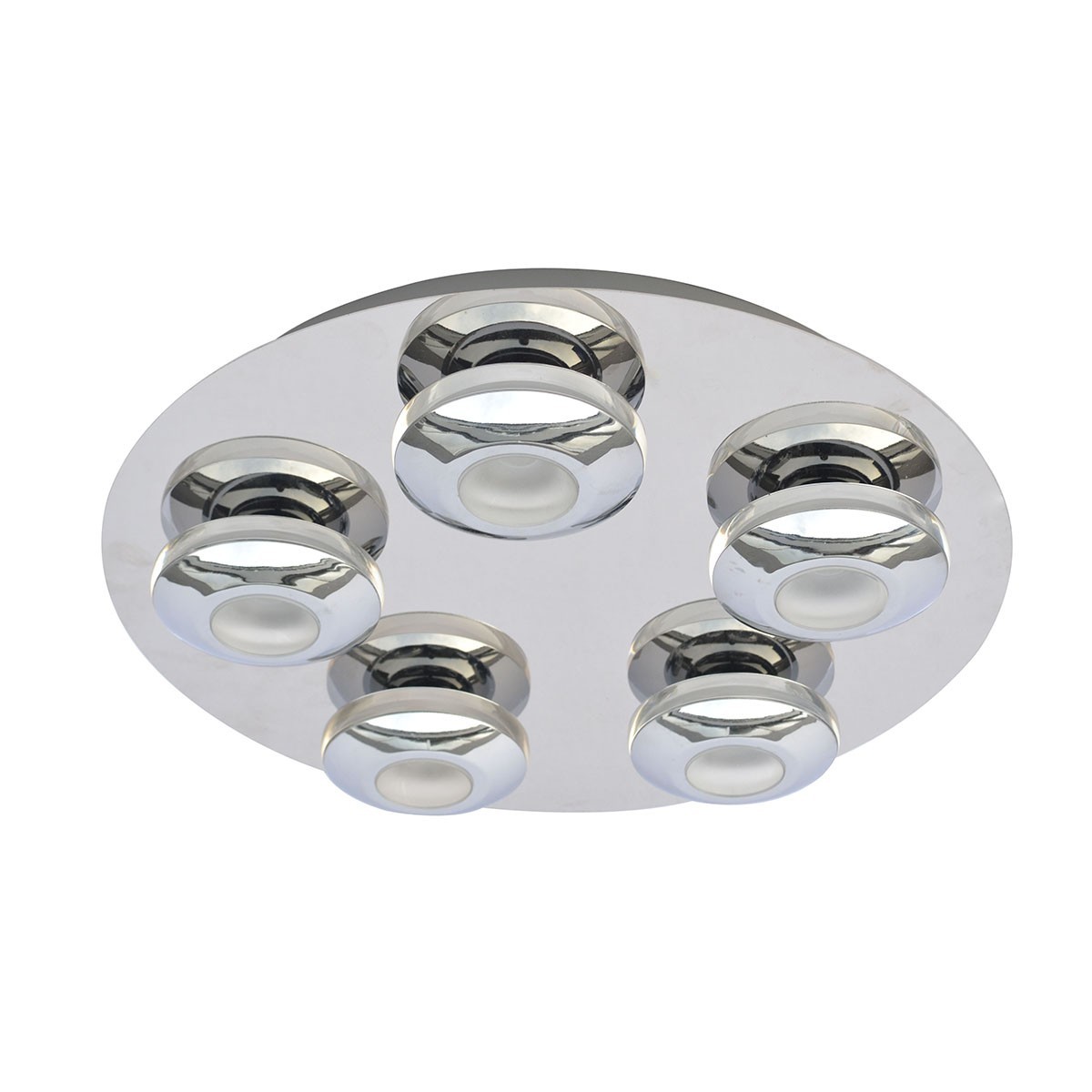 Nowoczesna lampa sufitowa ITALUX HP-932AF-05-9051B CH