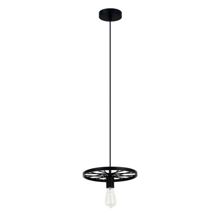 Lampa wisząca w stylu industrialnym i retro ITALUX MDM-2708-1 BK
