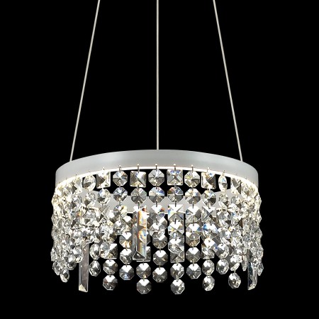 Lampa wisząca z kryształami ITALUX MA05146C-001