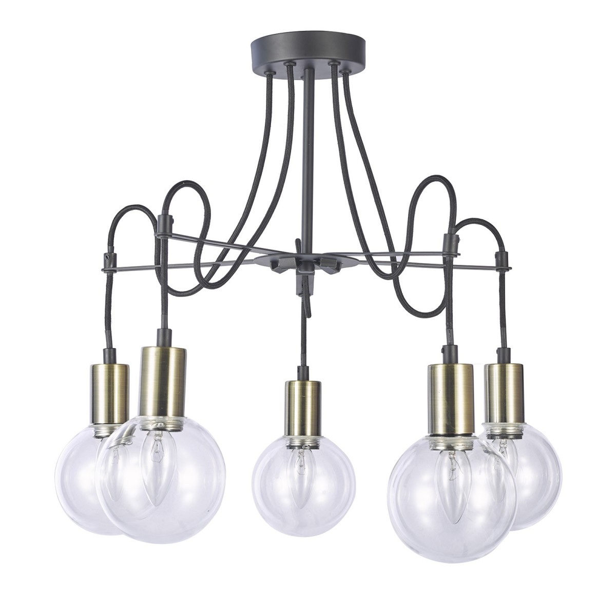 Nowoczesna lampa sufitowa ITALUX MX16096-5A